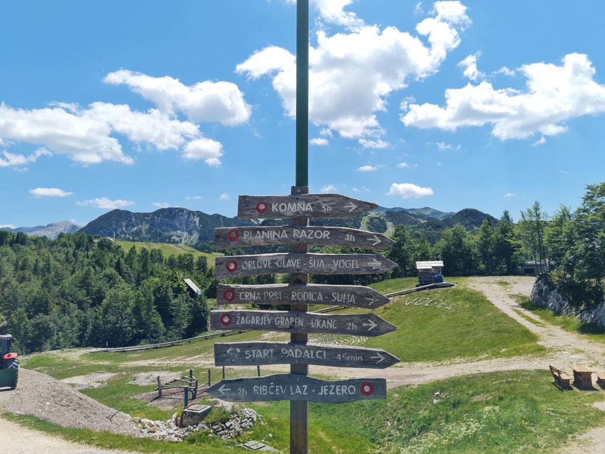 Chalet Burja At Vogel Mountain - Cable Car Access Or Hiking - Not Reachable With Car Bohinj Exterior photo